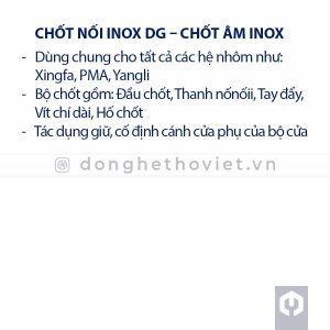 Chốt âm inox