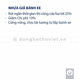 Nhựa giả bánh xe