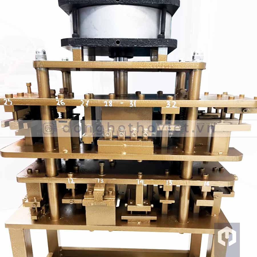 Máy đột dập nhôm khí nén 34 dao